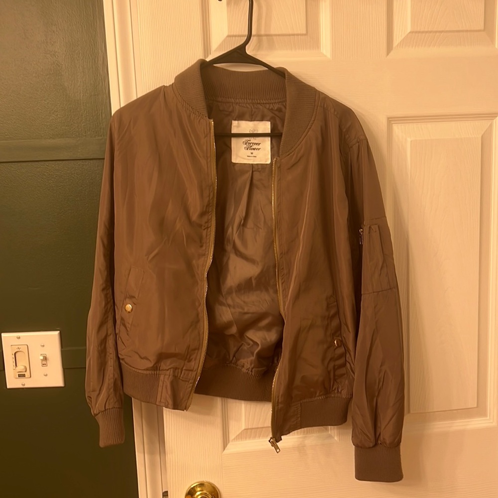 Light bomber jacket size M
